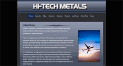Desktop Screenshot of hitechmetals.net